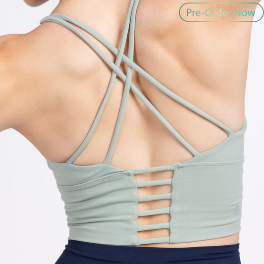 Strappy Back Sports Bra Medium Support