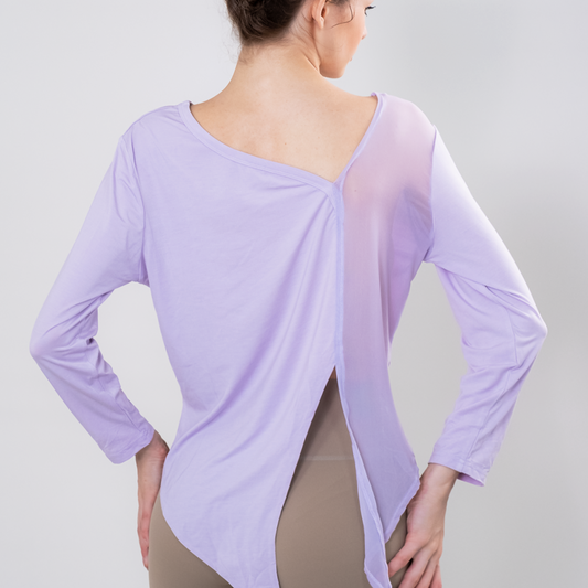 DualStyle Split-Back Mesh Top READY STOCK