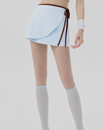 Anatara Color Block Athletic Tennis Skirt