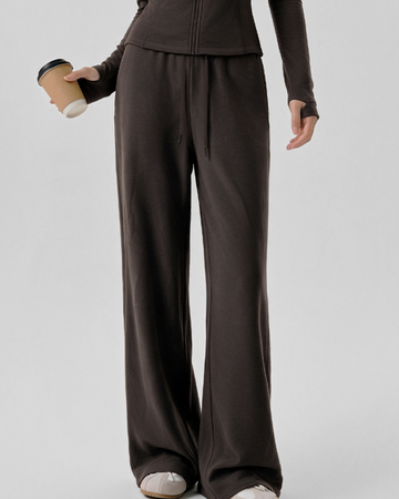 Anatara Fleece Lined Wide Leg Sweatpants
