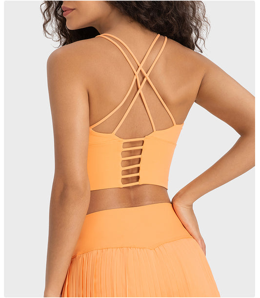 Cross Strap Sport Bra