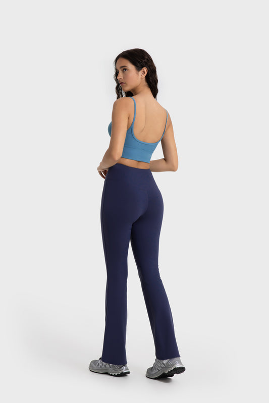 V-neck camisole sports bra