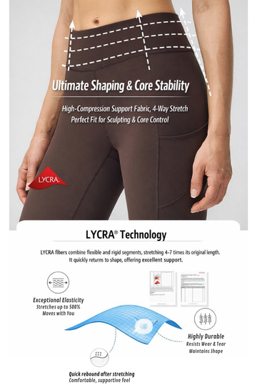 Premium Sculpting Leggings — High-Support Singapore Active Wear Yoga Pants