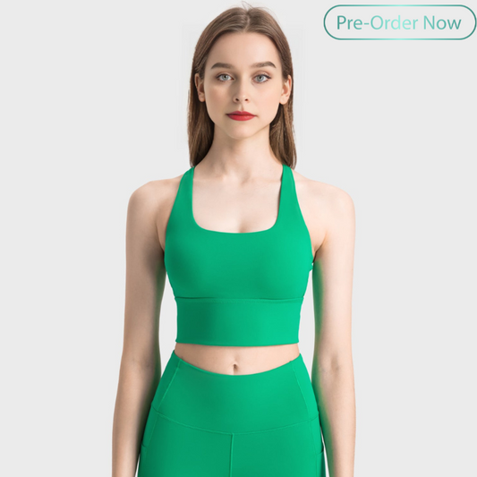 Cross Strap Sports Bra