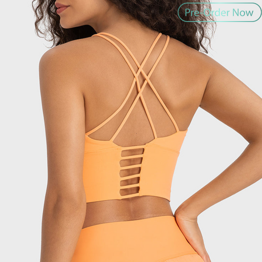 Cross Strap Sport Bra