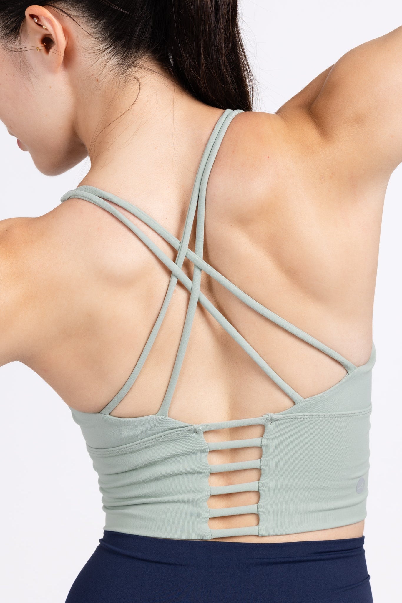 Strappy Back Sports Bra Medium Support
