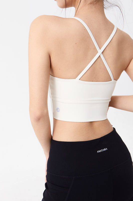 Halter Neck Padded Top Light Support