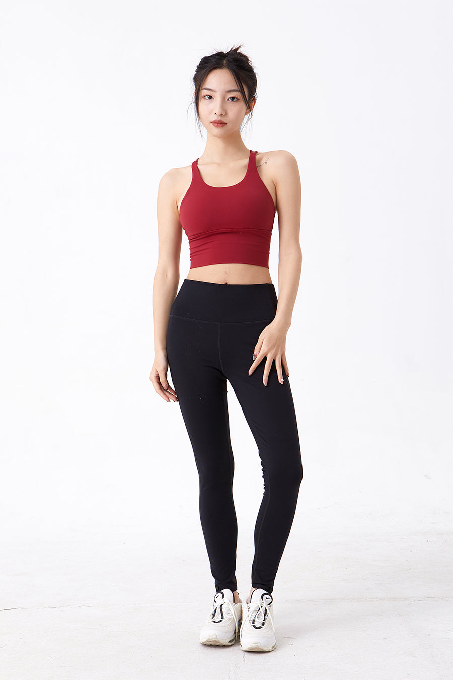 Strappy Back Sports Bra Medium Support