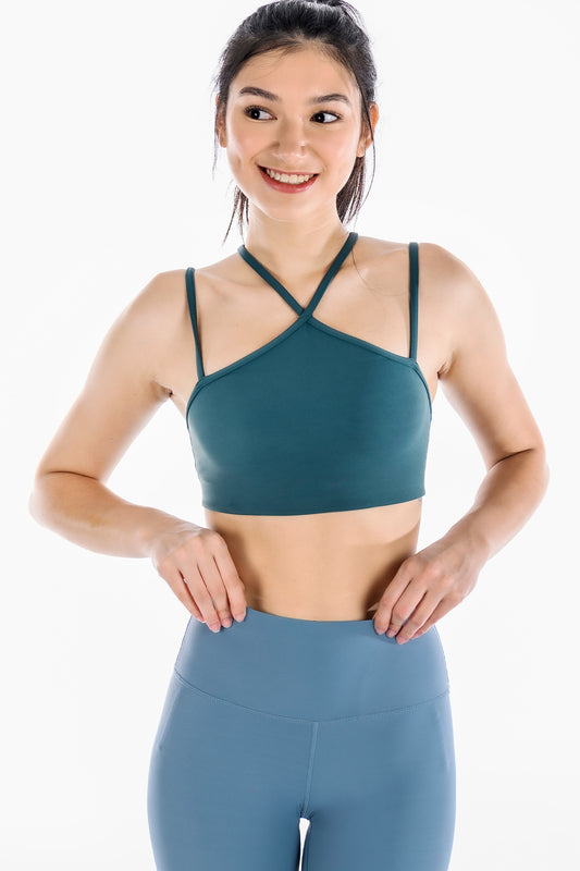 Y Strappy Yoga Bra Medium Support