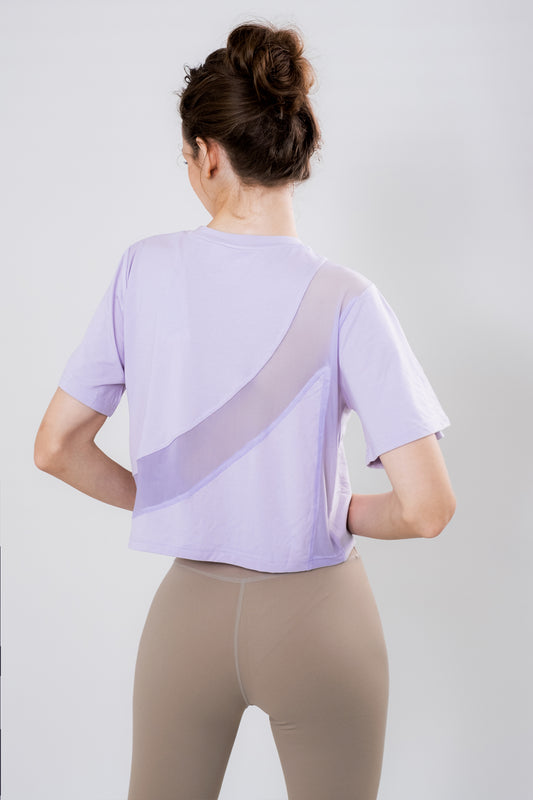 Anatara Slash Mesh Netting Top