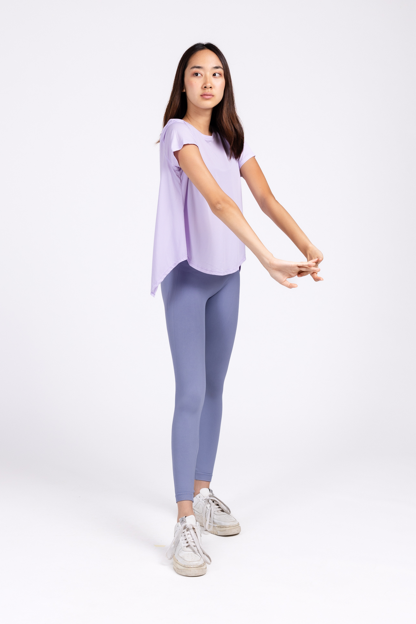 Open Back Short Sleeve T-Shirt
