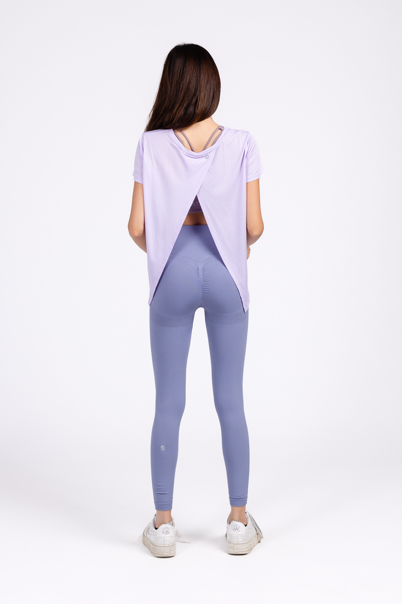 Open Back Short Sleeve T-Shirt