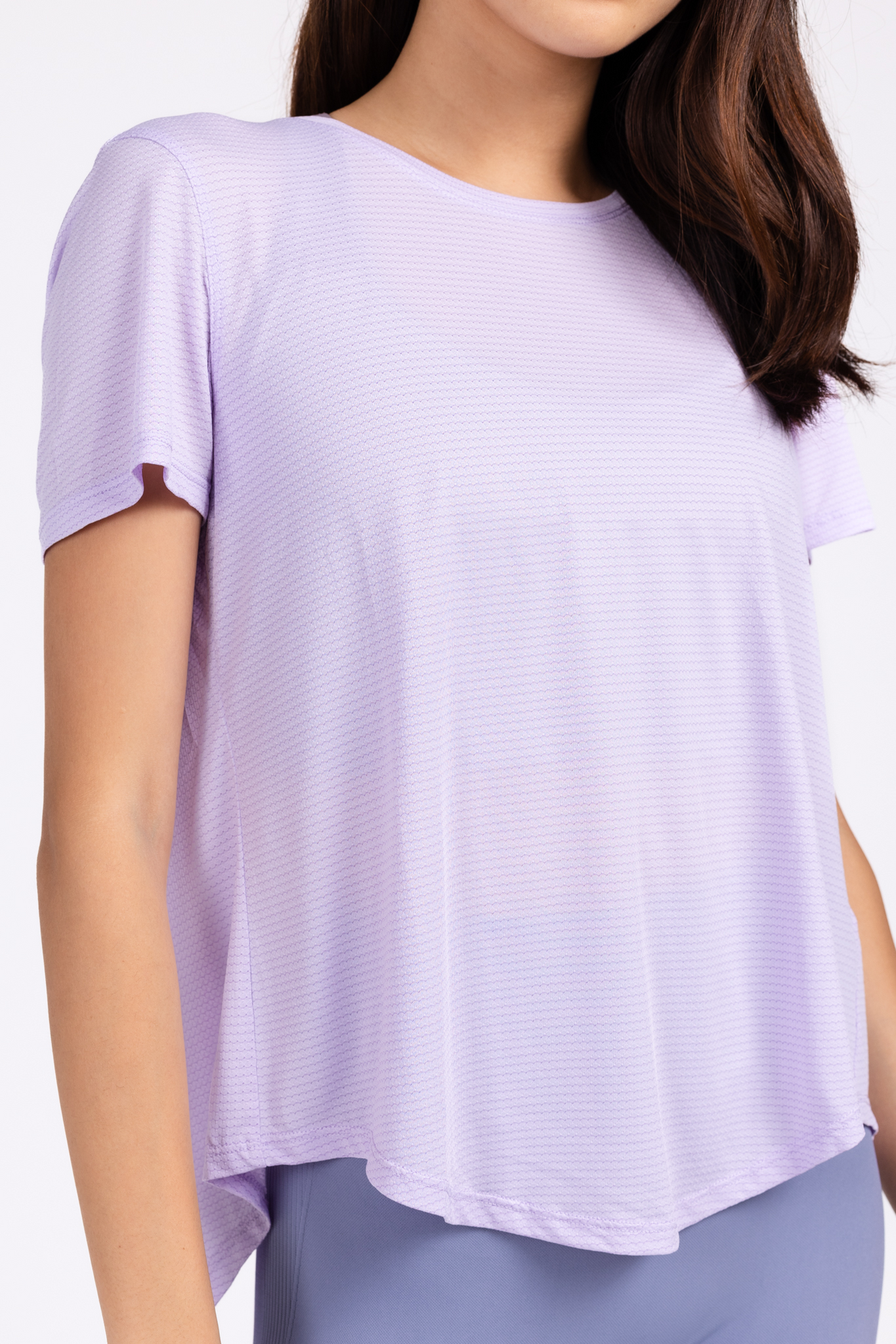 Open Back Short Sleeve T-Shirt