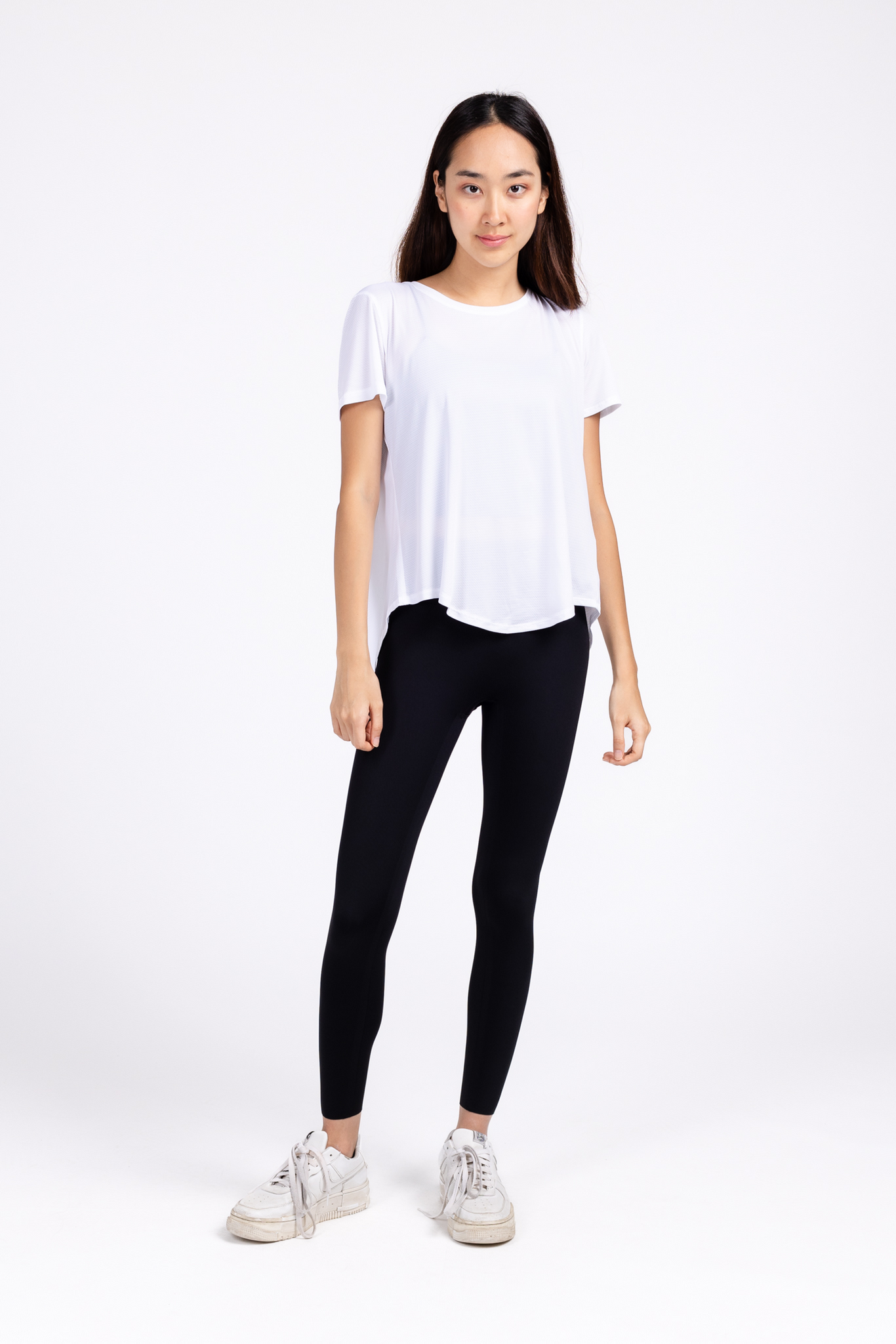 Open Back Short Sleeve T-Shirt