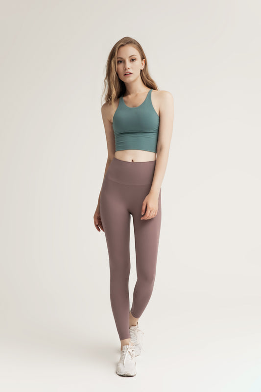 Thin horizontal strap bra